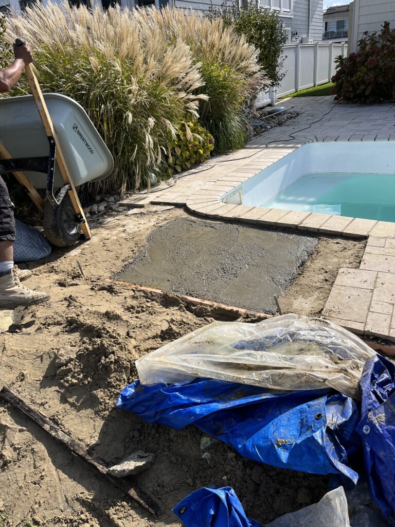 Base Travertine Tile Pavers Jersey Shore 08226